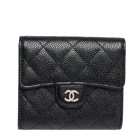 chanel tri fold wallet medium|small double wallet chanel.